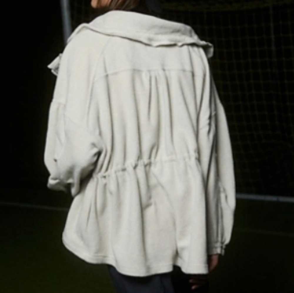 Free People She's All That Fleece muted beige sz xs Jacket